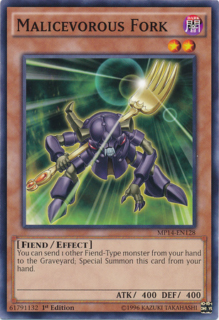 Malicevorous Fork [MP14-EN128] Common | Total Play