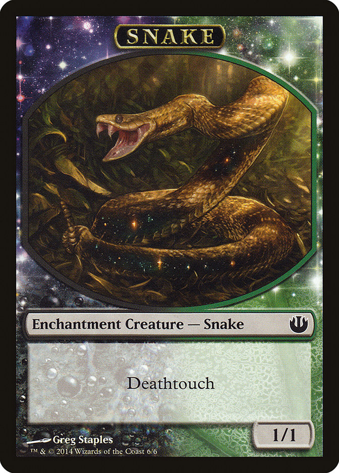 Snake Token [Journey into Nyx Tokens] | Total Play