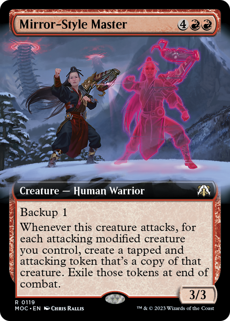 Mirror-Style Master (Extended Art) [March of the Machine Commander] | Total Play