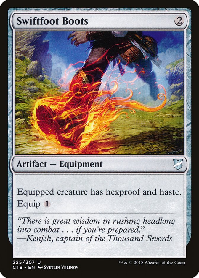 Swiftfoot Boots [Commander 2018] | Total Play