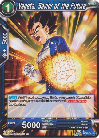 Vegeta, Savior of the Future (BT10-041) [Rise of the Unison Warrior] | Total Play