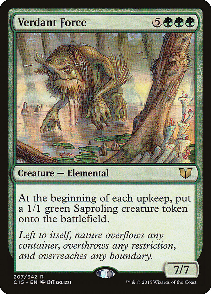 Verdant Force [Commander 2015] | Total Play