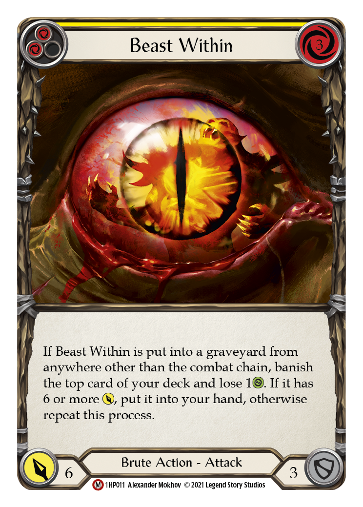 Beast Within [1HP011] (History Pack 1) | Total Play