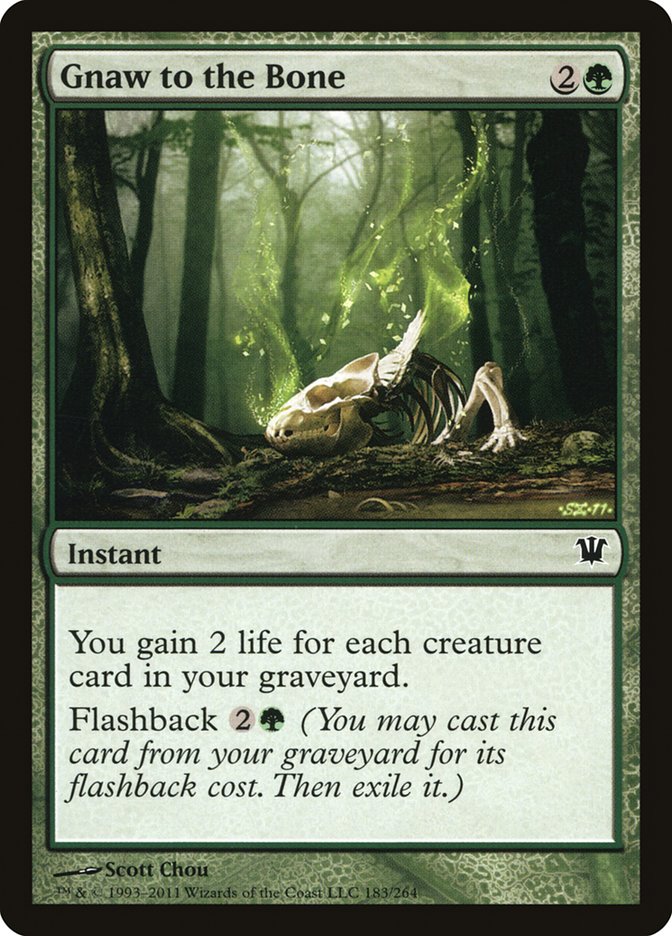 Gnaw to the Bone [Innistrad] | Total Play