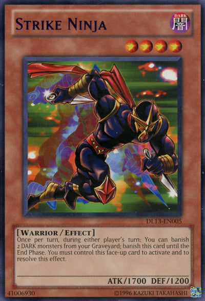 Strike Ninja (Purple) [DL13-EN005] Rare | Total Play