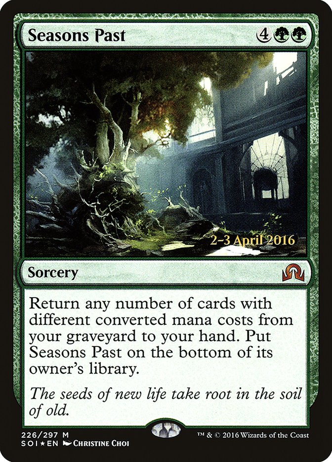 Seasons Past [Shadows over Innistrad Prerelease Promos] | Total Play