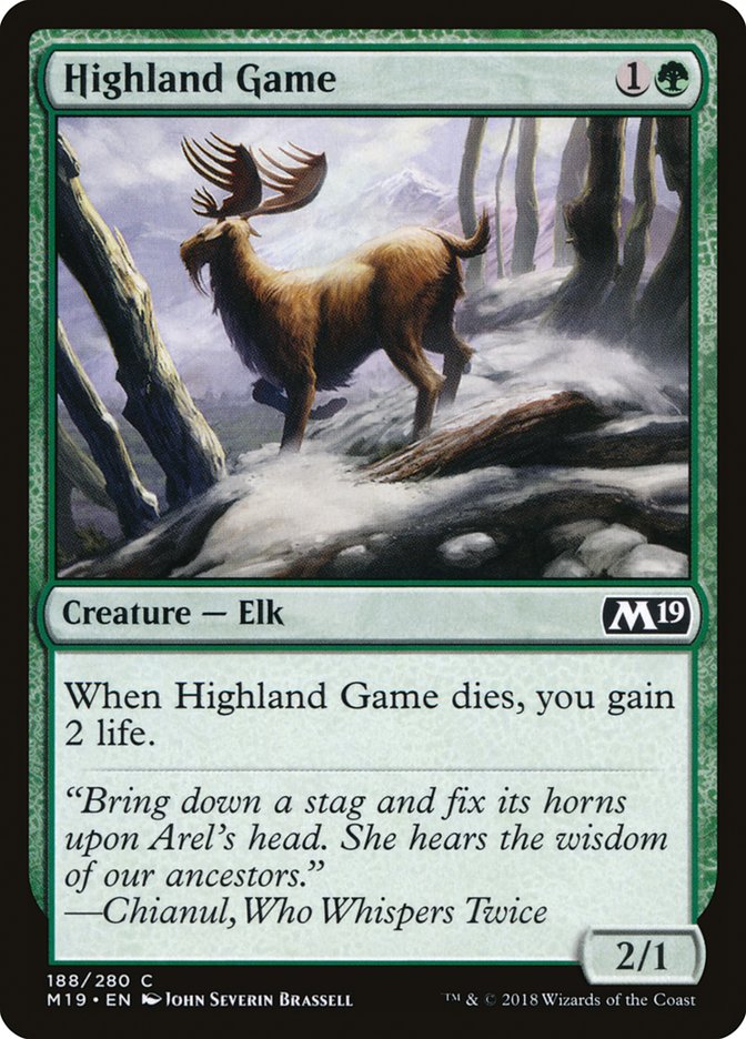 Highland Game [Core Set 2019] | Total Play