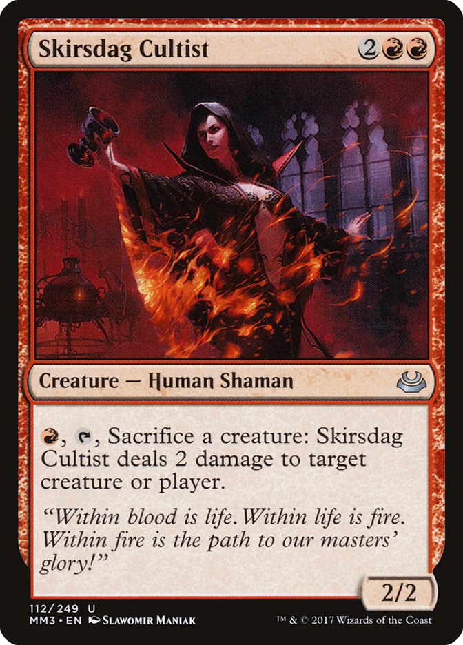 Skirsdag Cultist [Modern Masters 2017] | Total Play