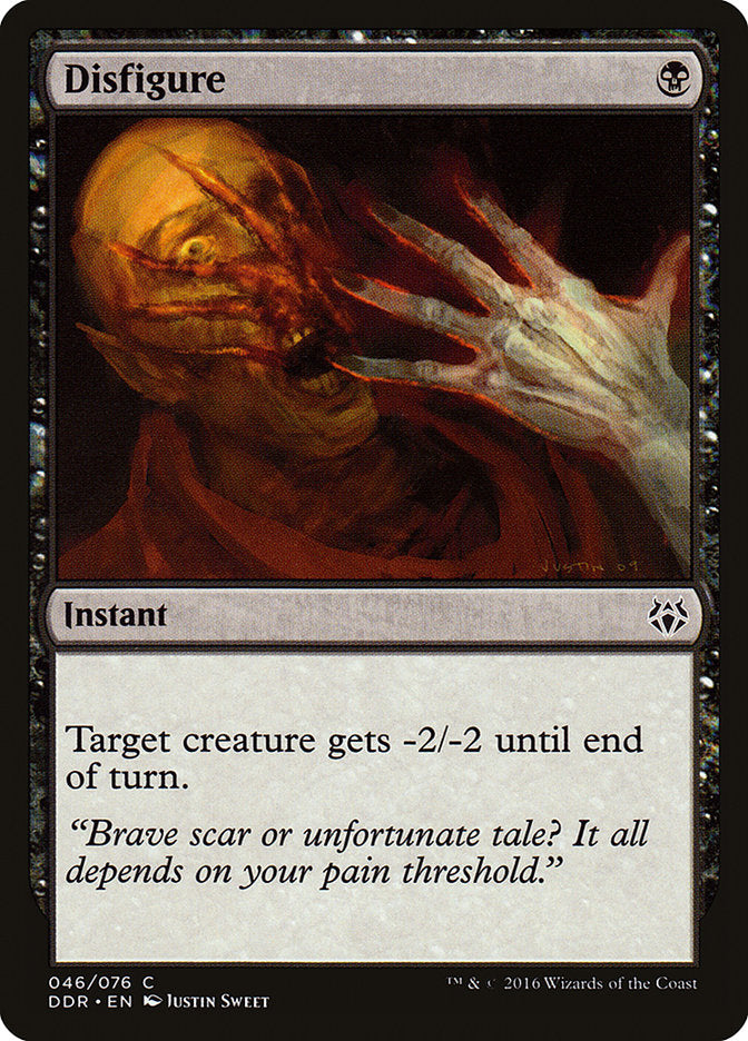 Disfigure [Duel Decks: Nissa vs. Ob Nixilis] | Total Play