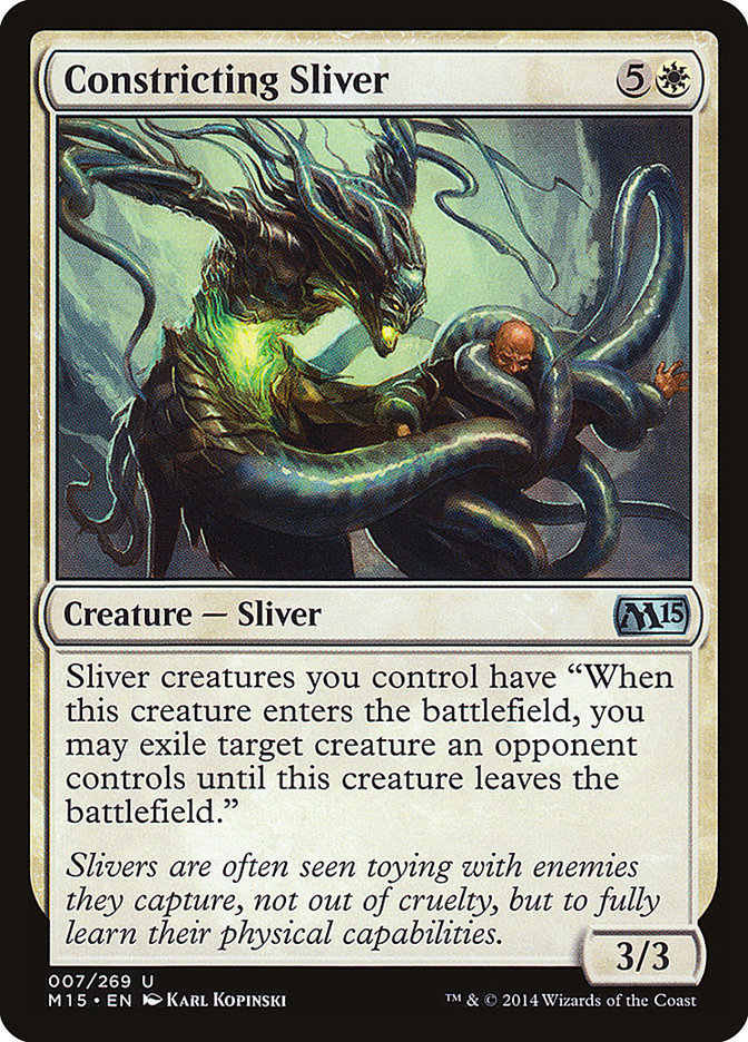 Constricting Sliver [Magic 2015] | Total Play