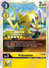 Pulsemon [P-028] (Digimon Card Game Fest 2022) [Promotional Cards] | Total Play