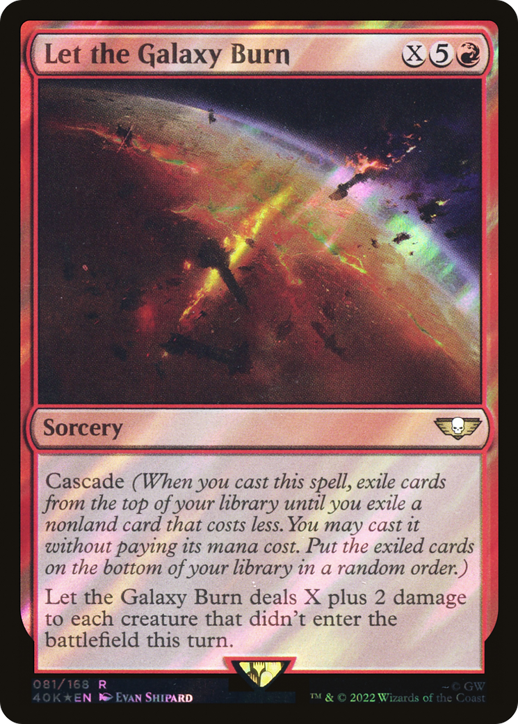 Galaxy Sword - Sword of Forge and Frontier [Secret Lair Drop Series] | Total Play