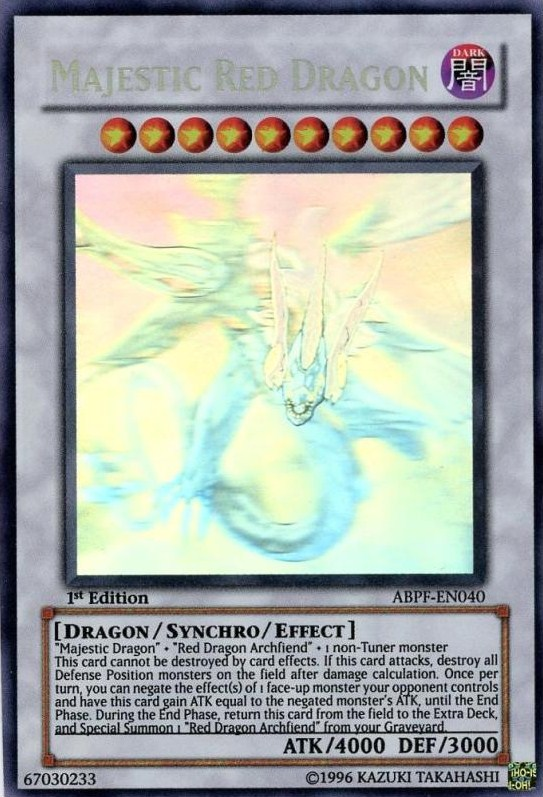 Majestic Red Dragon [ABPF-EN040] Ghost Rare | Total Play