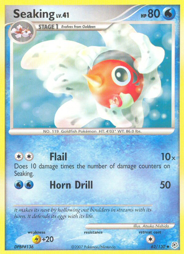 Seaking (62/130) [Diamond & Pearl: Base Set] | Total Play