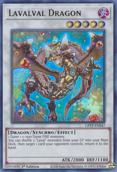 Lavalval Dragon [GFTP-EN047] Ultra Rare | Total Play