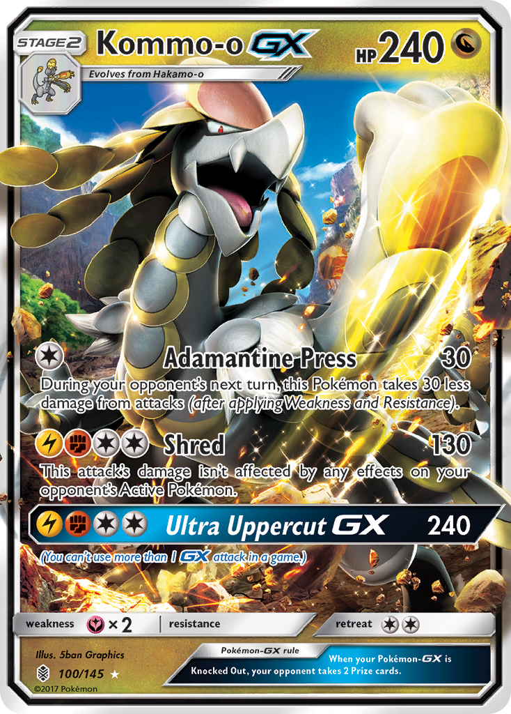 Kommo-o GX (100/145) [Sun & Moon: Guardians Rising] | Total Play