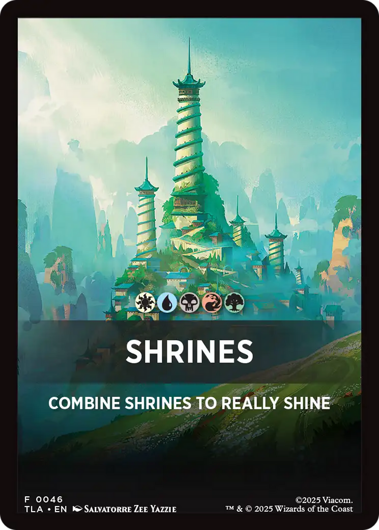 Shrines Theme Card [Avatar: The Last Airbender Tokens] | Total Play