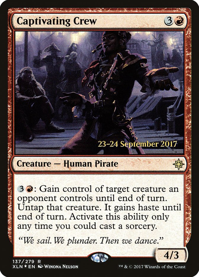 Captivating Crew [Ixalan Prerelease Promos] | Total Play