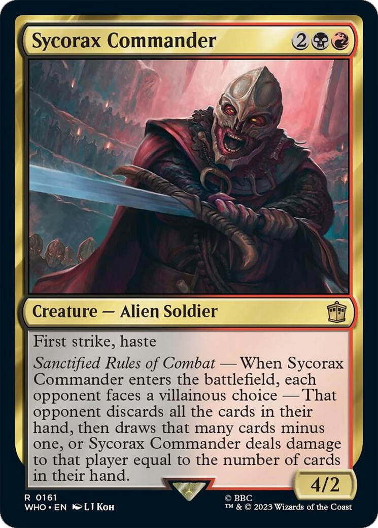 Sycorax Commander [Doctor Who] | Total Play