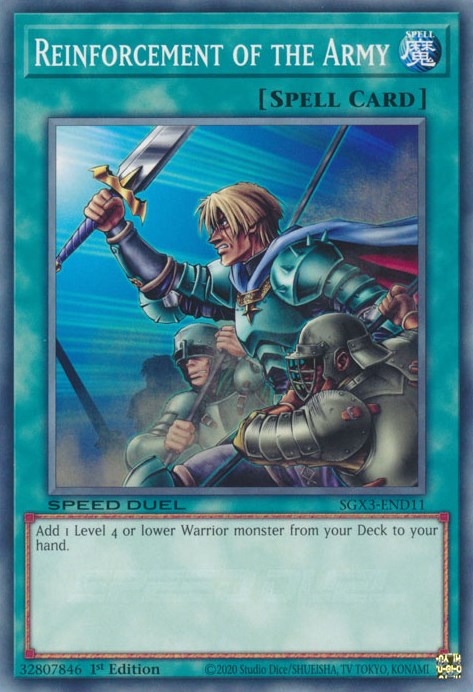 Reinforcement of the Army [SGX3-END11] Common | Total Play
