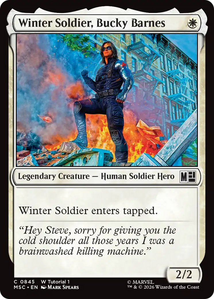 Winter Soldier, Bucky Barnes [Marvel Super Heroes Commander] | Total Play