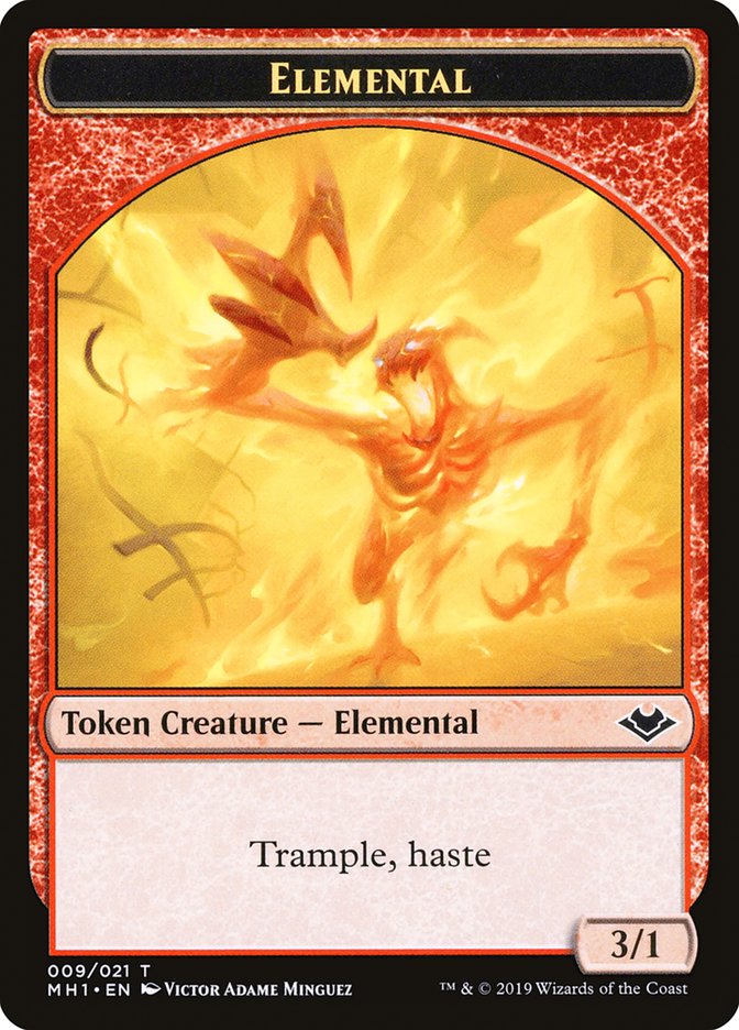 Bird (003) // Elemental (009) Double-Sided Token [Modern Horizons Tokens] | Total Play