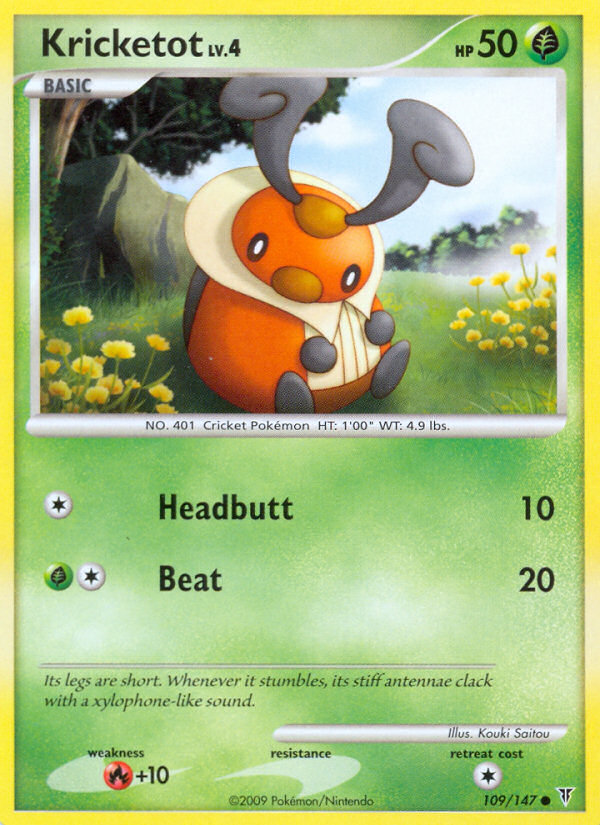 Kricketot (109/147) [Platinum: Supreme Victors] | Total Play
