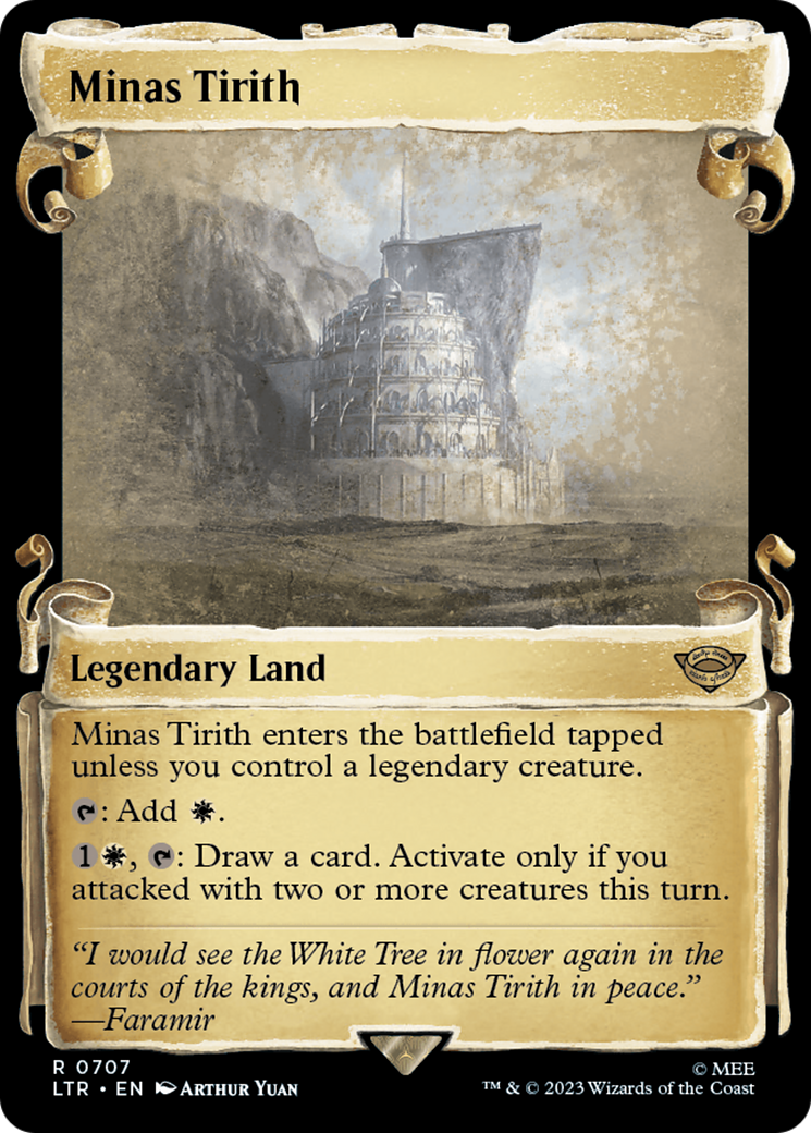 Minas Tirith [The Lord of the Rings: Tales of Middle-Earth Showcase Scrolls] | Total Play