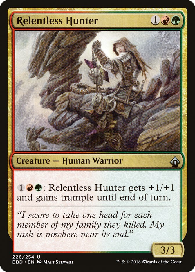 Relentless Hunter [Battlebond] | Total Play