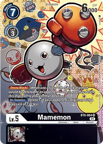 Mamemon [BT6-064] (Alternate Art) (Revision Pack 2021) [Double Diamond Promos] | Total Play