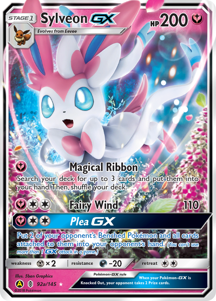 Sylveon GX (92a/145) [Alternate Art Promos] | Total Play