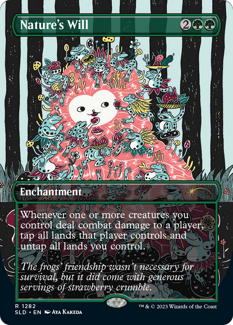 Nature's Will (Borderless) [Secret Lair Drop Series] | Total Play