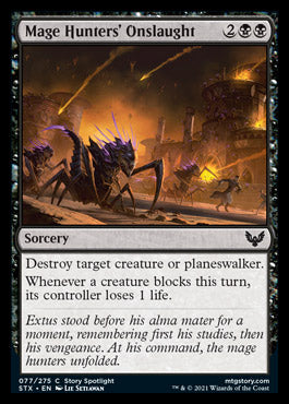 Mage Hunters' Onslaught [Strixhaven: School of Mages] | Total Play