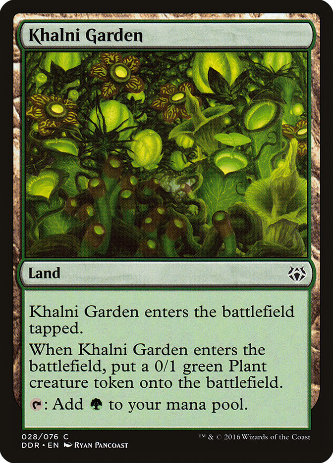 Khalni Garden [Duel Decks: Nissa vs. Ob Nixilis] | Total Play