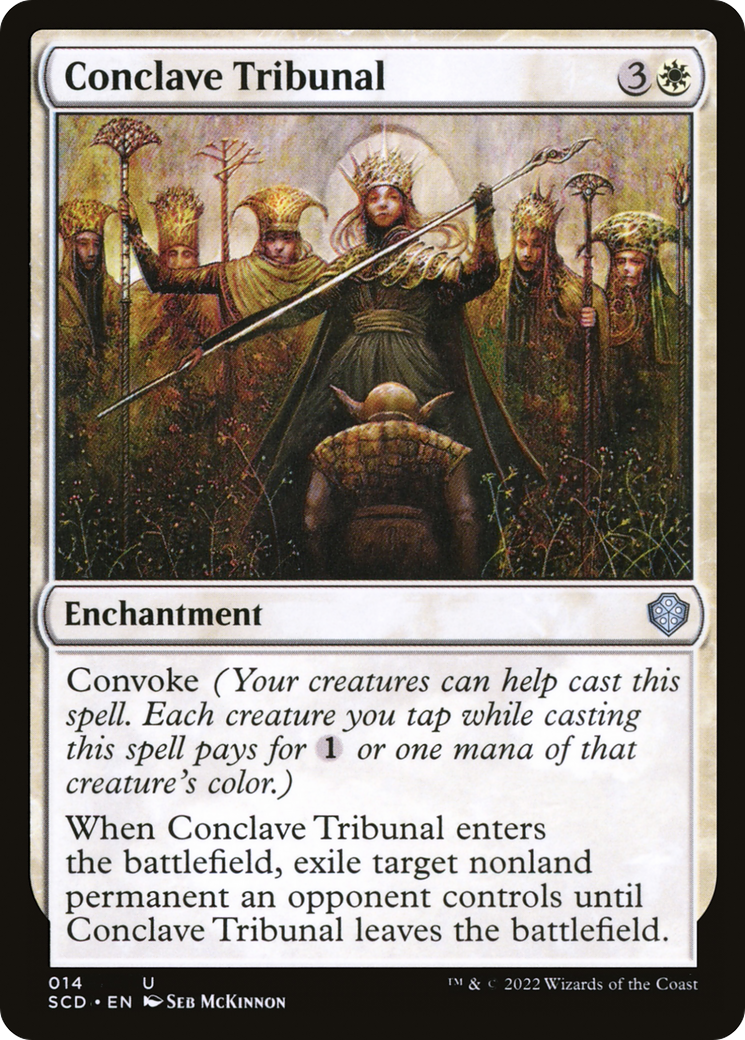 Conclave Tribunal [Starter Commander Decks] | Total Play