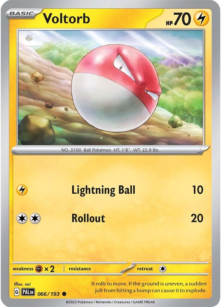 Voltorb (066/193) [Scarlet & Violet: Paldea Evolved] | Total Play