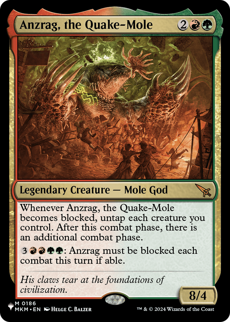 Anzrag, the Quake-Mole [The List] | Total Play