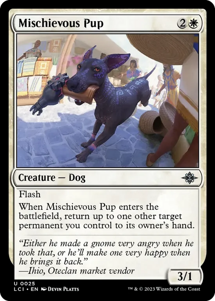 Mischievous Pup [The Lost Caverns of Ixalan] | Total Play