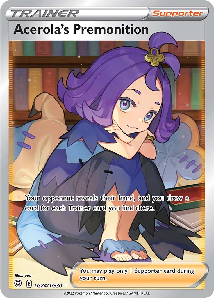 Acerola's Premonition (TG24/TG30) [Sword & Shield: Brilliant Stars] | Total Play