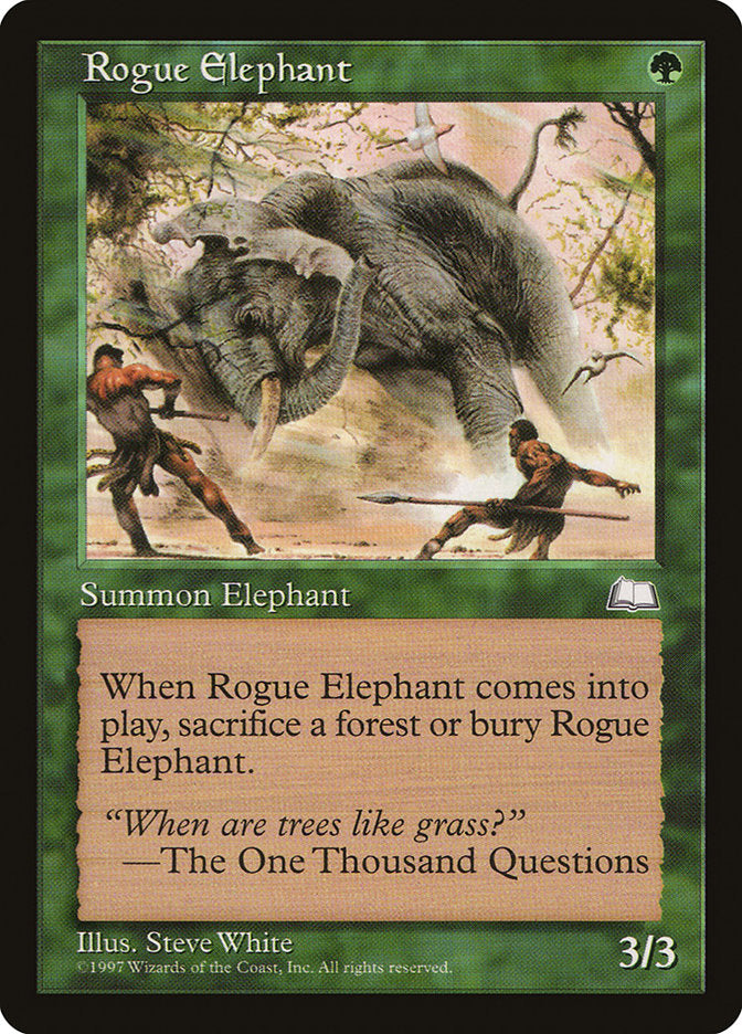 Rogue Elephant [Weatherlight] | Total Play