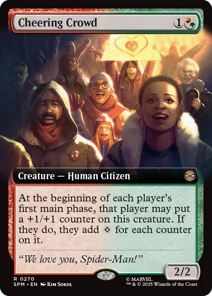 Cheering Crowd (Extended Art) [Marvel's Spider-Man] | Total Play