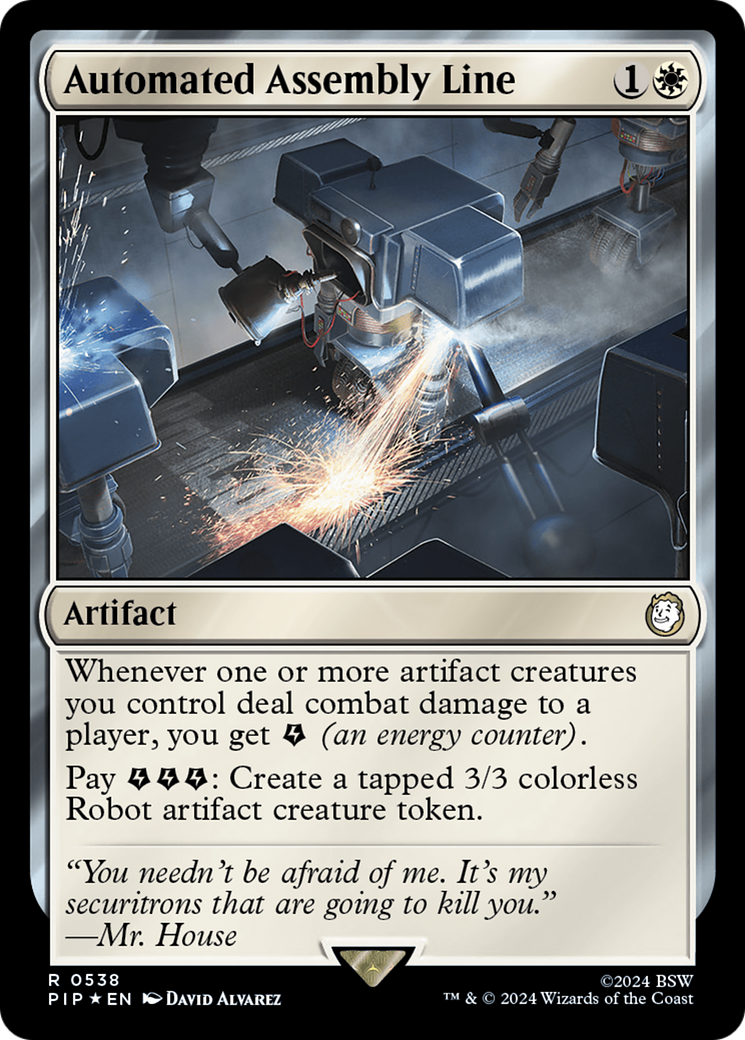 Automated Assembly Line (Surge Foil) [Fallout] | Total Play