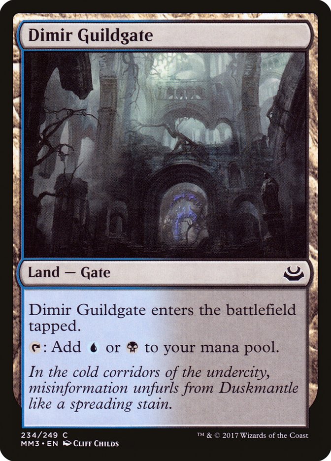 Dimir Guildgate [Modern Masters 2017] | Total Play