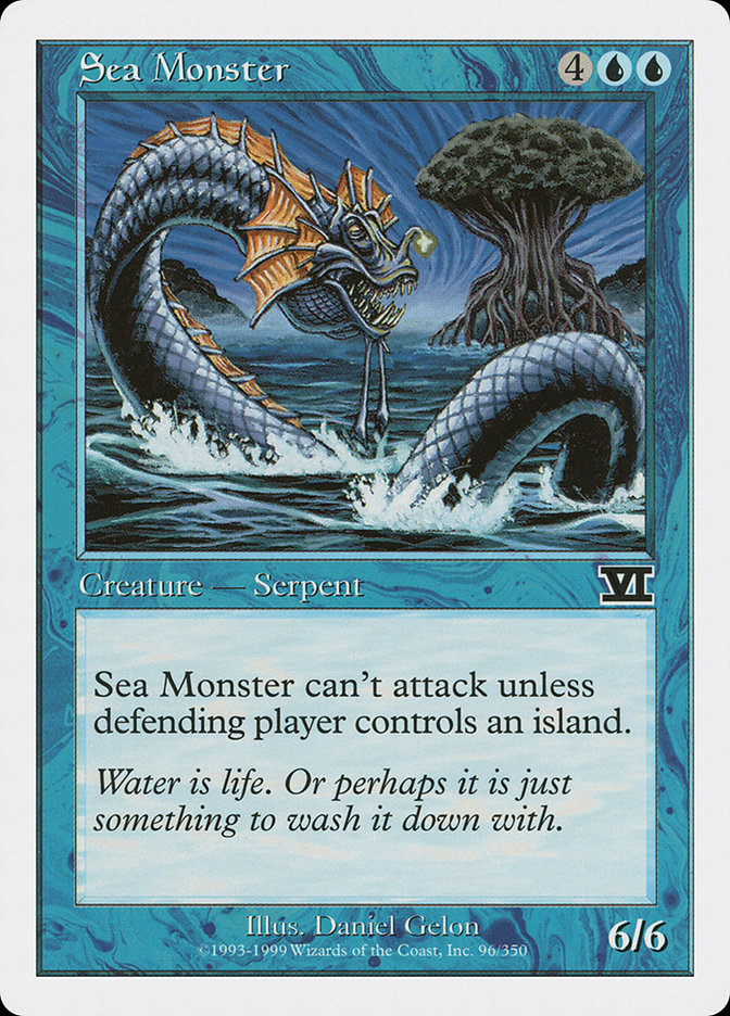 Sea Monster [Classic Sixth Edition] | Total Play