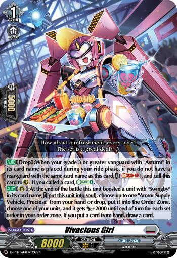 Vivacious Girl (D-PR/594EN) [D Promo Cards] | Total Play