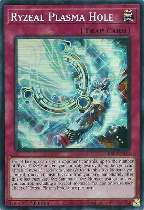 Ryzeal Plasma Hole (SR) [CRBR-EN010] Super Rare | Total Play