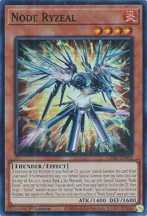 Node Ryzeal (SR) [CRBR-EN002] Super Rare | Total Play