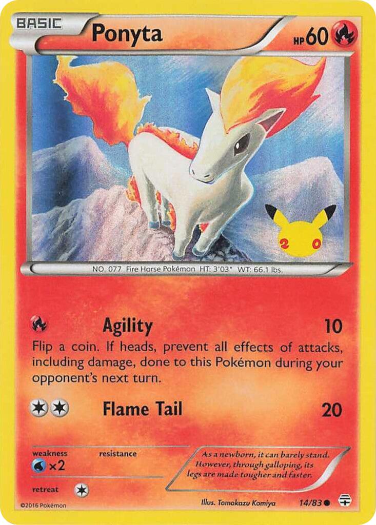 Ponyta (014/083) [Celebrations: 25th Anniversary] | Total Play