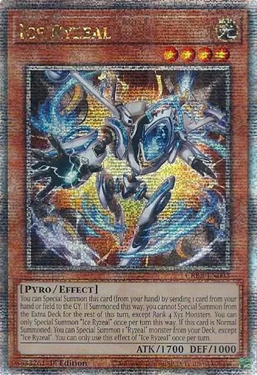 Ice Ryzeal (Quarter Century Secret Rare) [CRBR-EN003] Quarter Century Secret Rare | Total Play