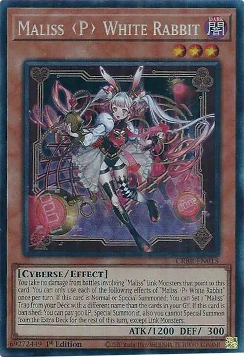 Maliss P White Rabbit [CRBR-EN015] Collector's Rare | Total Play